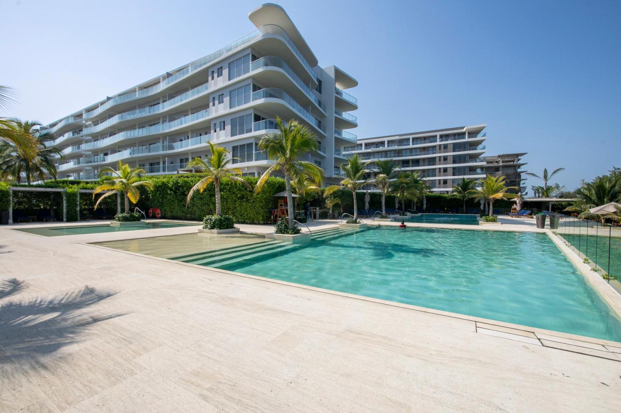 Exclusivo Resort Frente Al Mar, Playa Privada, Piscinas Cartagena 외부 사진